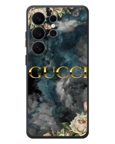 Чехол для Samsung Galaxy S26 Ultra с картинкой «Абстрактные цветы Gucci» Чехол для Samsung Galaxy S26 Ultra с картинкой «Абстрактные цветы Gucci»