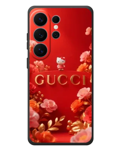 Чехол для Samsung Galaxy S26 Ultra с картинкой «Gucci — золотой сад» Чехол для Samsung Galaxy S26 Ultra с картинкой «Gucci — золотой сад»