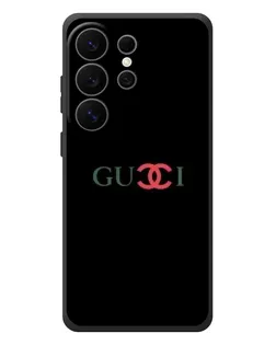 Чехол для Samsung Galaxy S26 Ultra с картинкой «Gucci — красный градиент» Чехол для Samsung Galaxy S26 Ultra с картинкой «Gucci — красный градиент»