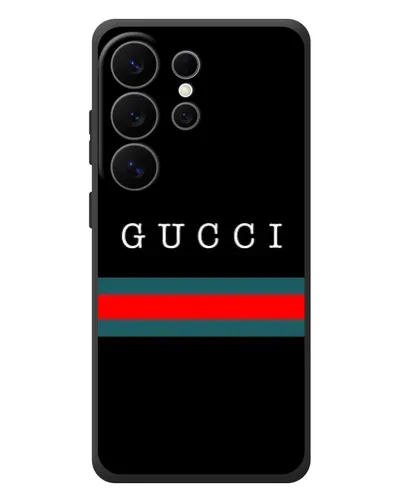 Чехол для Samsung Galaxy S26 Ultra с картинкой «Gucci — красный пояс» Чехол для Samsung Galaxy S26 Ultra с картинкой «Gucci — красный пояс»