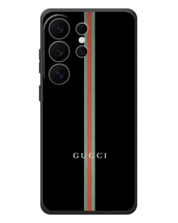 Чехол для Samsung Galaxy S26 Ultra с картинкой «Gucci — строгая линия» Чехол для Samsung Galaxy S26 Ultra с картинкой «Gucci — строгая линия»