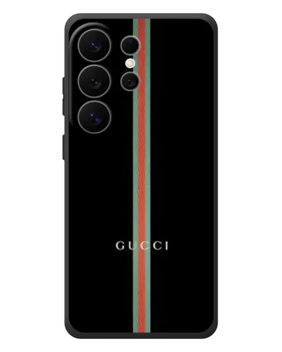 Чехол для Samsung Galaxy S26 Ultra с картинкой «Gucci — строгая линия» Чехол для Samsung Galaxy S26 Ultra с картинкой «Gucci — строгая линия»