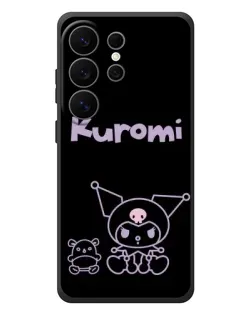 Чохол для Samsung Galaxy S26 Ultra з картинкою «Kuromi — чорний мінімалізм» Чохол для Samsung Galaxy S26 Ultra з картинкою «Kuromi — чорний мінімалізм»