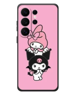 Чехол для Samsung Galaxy S26 Ultra с картинкой «My Melody и Kuromi» Чехол для Samsung Galaxy S26 Ultra с картинкой «My Melody и Kuromi»