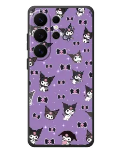 Чехол для Samsung Galaxy S26 Ultra с картинкой «Kuromi — паттерн» Чехол для Samsung Galaxy S26 Ultra с картинкой «Kuromi — паттерн»