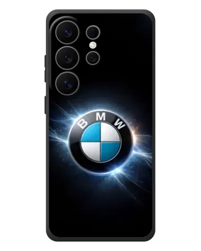 Чехол для Samsung Galaxy S26 Ultra с картинкой «BMW — неоновое сияние» Чехол для Samsung Galaxy S26 Ultra с картинкой «BMW — неоновое сияние»