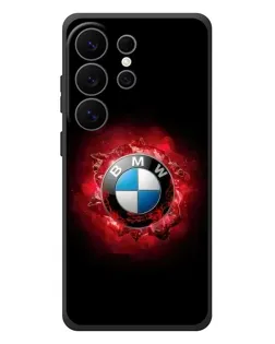 Чехол для Samsung Galaxy S26 Ultra с картинкой «Логотип BMW — вспышка»