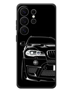 Чехол для Samsung Galaxy S26 Ultra с картинкой «Темный силуэт BMW»