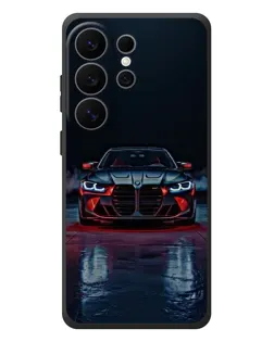 Чехол для Samsung Galaxy S26 Ultra с картинкой «BMW на мокрой дороге»