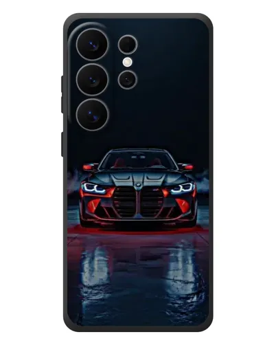 Чехол для Samsung Galaxy S26 Ultra с картинкой «BMW на мокрой дороге» Чехол для Samsung Galaxy S26 Ultra с картинкой «BMW на мокрой дороге»