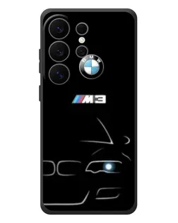 Чехол для Samsung Galaxy S26 Ultra с картинкой «Минималистичный принт BMW M3»