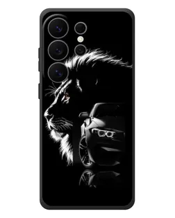 Чехол для Samsung Galaxy S26 Ultra с картинкой «BMW и лев»