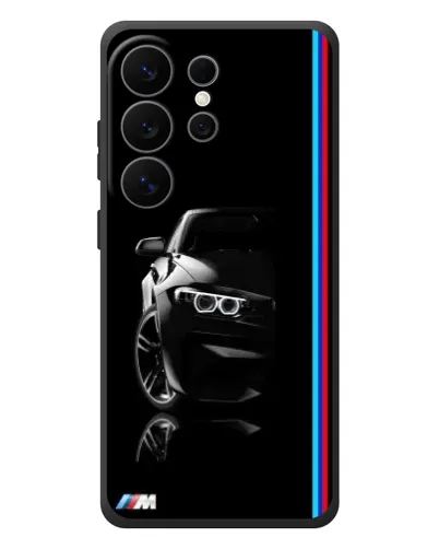 Чехол для Samsung Galaxy S26 Ultra с картинкой «Силуэт BMW в темноте» Чехол для Samsung Galaxy S26 Ultra с картинкой «Силуэт BMW в темноте»