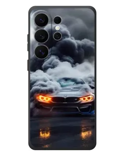 Чехол для Samsung Galaxy S26 Ultra с картинкой «BMW в дыму»