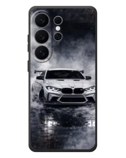 Чехол для Samsung Galaxy S26 Ultra с картинкой «BMW сквозь туман»