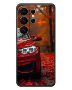 Чехол для Samsung Galaxy S26 Ultra с картинкой «Осенняя BMW M4»