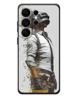 Чехол для Samsung Galaxy S26 Ultra с картинкой «PUBG — боец в пыли»