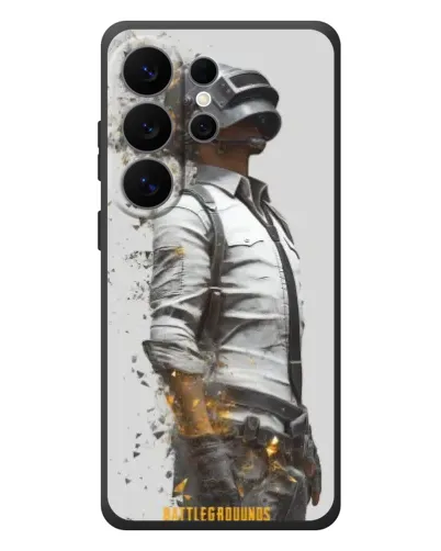 Чехол для Samsung Galaxy S26 Ultra с картинкой «PUBG — боец в пыли»