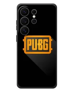 Чехол для Samsung Galaxy S26 Ultra с картинкой «PUBG — рамка лого»