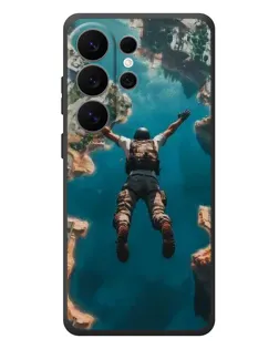 Чехол для Samsung Galaxy S26 Ultra с картинкой «PUBG — свободное падение»