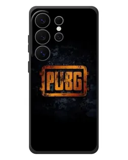 Чехол для Samsung Galaxy S26 Ultra с картинкой «PUBG — золотой логотип»