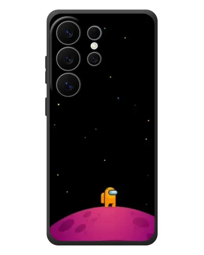 Чехол для Samsung Galaxy S26 Ultra с картинкой «Одинокий герой на планете»