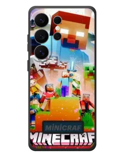 Чехол для Samsung Galaxy S26 Ultra с картинкой «Minecraft герои игры» Чехол для Samsung Galaxy S26 Ultra с картинкой «Minecraft герои игры»