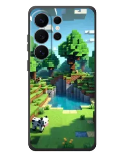 Чехол для Samsung Galaxy S26 Ultra с картинкой «Minecraft летний день»