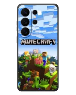 Чехол для Samsung Galaxy S26 Ultra с картинкой «Minecraft классический мир»