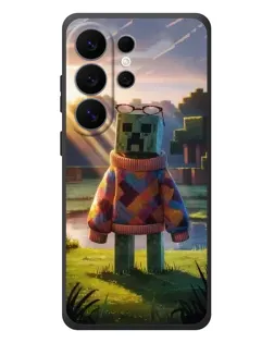 Чехол для Samsung Galaxy S26 Ultra с картинкой «Крипер в свитере»