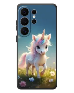 Чохол для Samsung Galaxy S26 Ultra з картинкою «Єдиноріг на галявині»