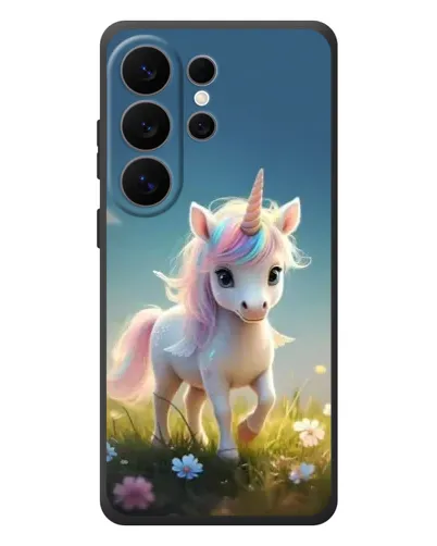 Чохол для Samsung Galaxy S26 Ultra з картинкою «Єдиноріг на галявині» Чохол для Samsung Galaxy S26 Ultra з картинкою «Єдиноріг на галявині»