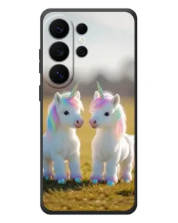 Чохол для Samsung Galaxy S26 Ultra з картинкою «Пара єдинорогів»