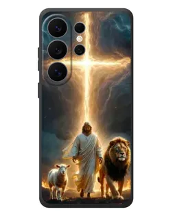 Чехол для Samsung Galaxy S26 Ultra с картинкой «Лев Иуды и Свет» Чехол для Samsung Galaxy S26 Ultra с картинкой «Лев Иуды и Свет»