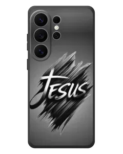 Чехол для Samsung Galaxy S26 Ultra с картинкой «Надпись Jesus Graffiti»