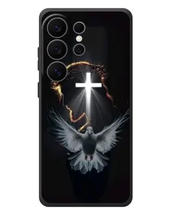 Чехол для Samsung Galaxy S26 Ultra с картинкой «Голубь и Свет»
