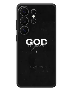 Чехол для Samsung Galaxy S26 Ultra с картинкой «GOD — Бог над всем»