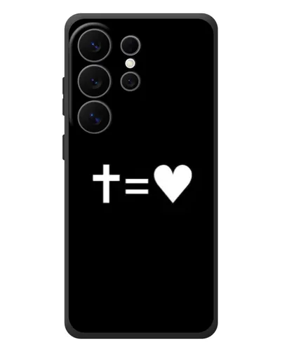 Чехол для Samsung Galaxy S26 Ultra с картинкой «Крест и Сердце» Чехол для Samsung Galaxy S26 Ultra с картинкой «Крест и Сердце»