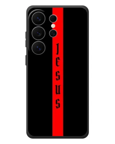 Чехол для Samsung Galaxy S26 Ultra с картинкой «Красная линия веры» Чехол для Samsung Galaxy S26 Ultra с картинкой «Красная линия веры»