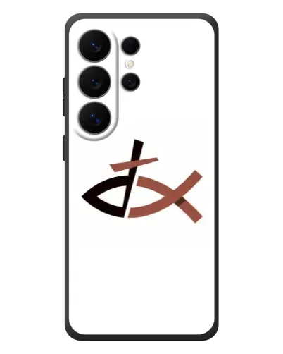 Чехол для Samsung Galaxy S26 Ultra с картинкой «Рыба и крест» Чехол для Samsung Galaxy S26 Ultra с картинкой «Рыба и крест»