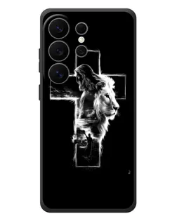 Чохол для Samsung Galaxy S26 Ultra з картинкою «Сяючий хрест Jesus»