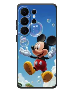 Чехол для Samsung Galaxy S26 Ultra с картинкой «Mickey и мыльные пузыри»