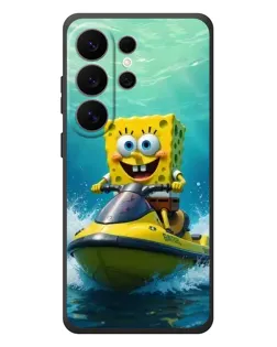 Чохол для Samsung Galaxy S26 Ultra з картинкою «Спанч Боб на гідроциклі» Чохол для Samsung Galaxy S26 Ultra з картинкою «Спанч Боб на гідроциклі»