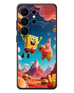 Чехол для Samsung Galaxy S26 Ultra с картинкой «Космический фастфуд»