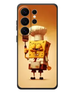 Чехол для Samsung Galaxy S26 Ultra с картинкой «Губка Боб повар»