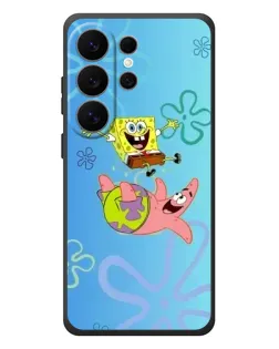 Чехол для Samsung Galaxy S26 Ultra с картинкой «Спанч Боб и Патрик»