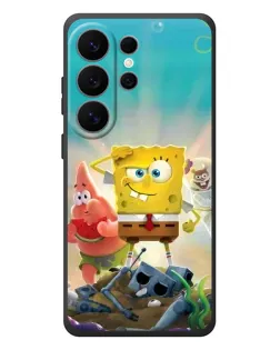 Чехол для Samsung Galaxy S26 Ultra с картинкой «Спанч Боб победитель»