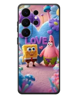 Чехол для Samsung Galaxy S26 Ultra с картинкой «Губка Боб Патрик»