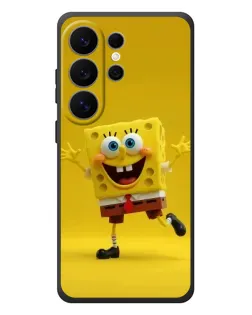 Чехол для Samsung Galaxy S26 Ultra с картинкой «Позитивный Губка Боб»