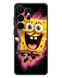 Чехол для Samsung Galaxy S26 Ultra с картинкой «Взрывной Спанч Боб»